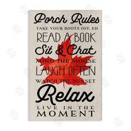Lil' Rue | Canada Porch Rules with Leaf