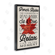 Lil' Rue | Canada Porch Rules with Leaf