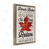 Lil' Rue | Canada Porch Rules with Leaf