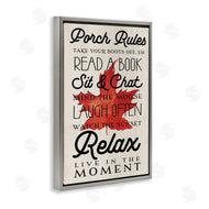 Lil' Rue | Canada Porch Rules with Leaf