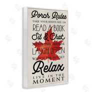 Lil' Rue | Canada Porch Rules with Leaf