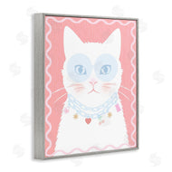 Lil' Rue | Pastel Cat with Necklace