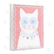 Lil' Rue | Pastel Cat with Necklace