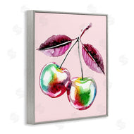 Lil' Rue | Chromatic Cherries on Pink