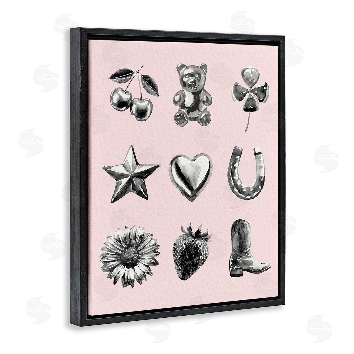 Lil' Rue Glam & Western Collection Canvas Wall Art Print