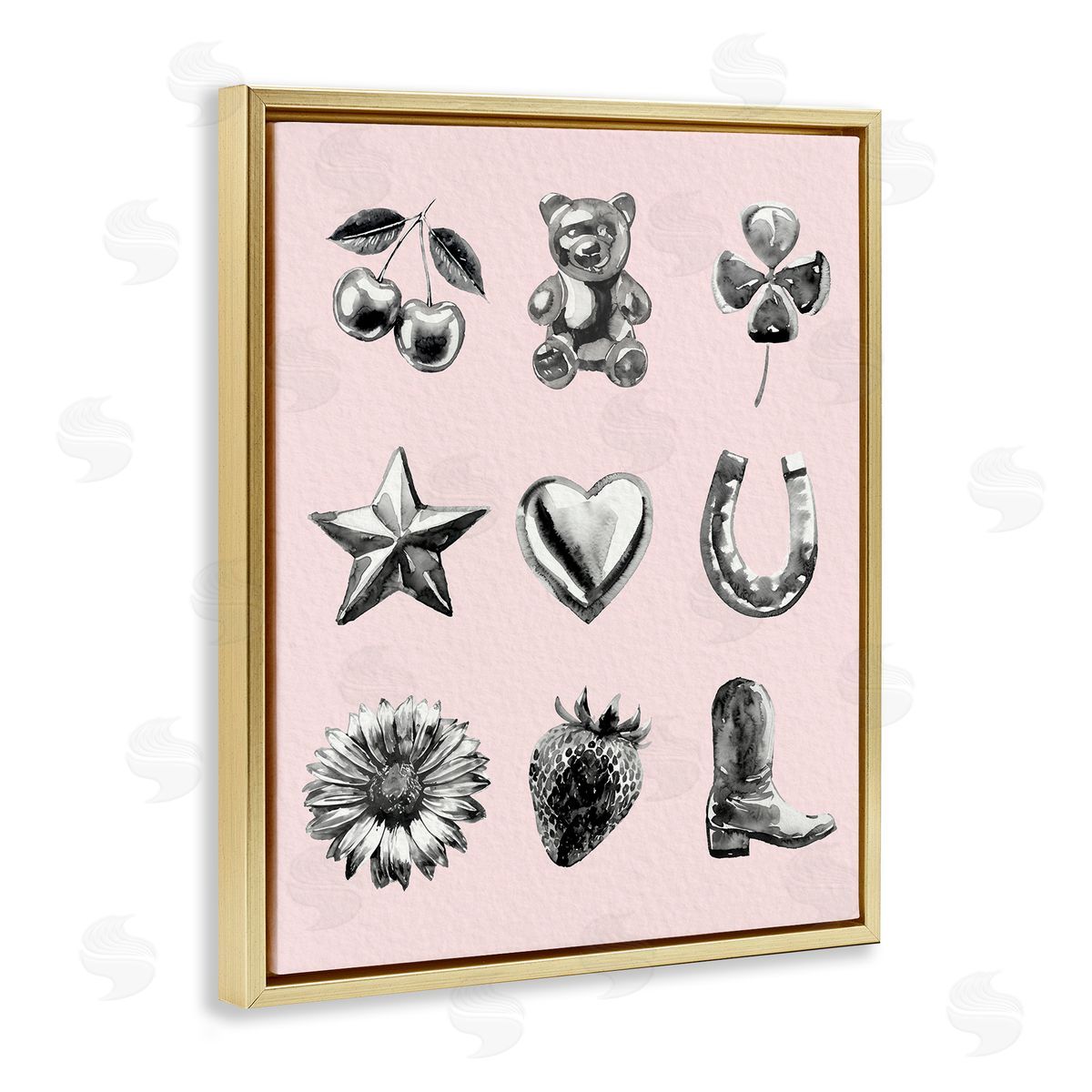 Lil' Rue Glam & Western Collection Canvas Wall Art Print