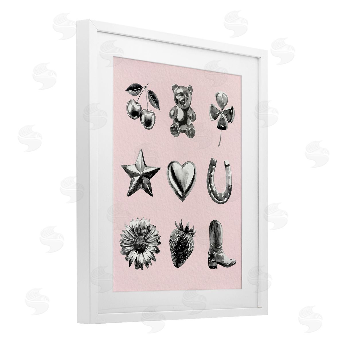 Lil' Rue Glam & Western Collection Canvas Wall Art Print