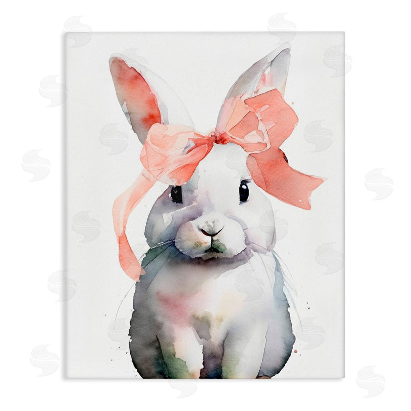 Lil' Rue | Bunny with Soft Pink Ribbon