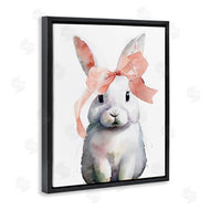 Lil' Rue | Bunny with Soft Pink Ribbon