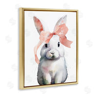 Lil' Rue | Bunny with Soft Pink Ribbon