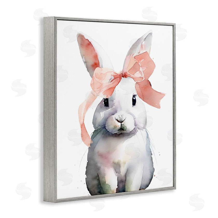 Lil' Rue | Bunny with Soft Pink Ribbon