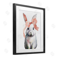Lil' Rue | Bunny with Soft Pink Ribbon
