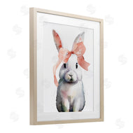 Lil' Rue | Bunny with Soft Pink Ribbon