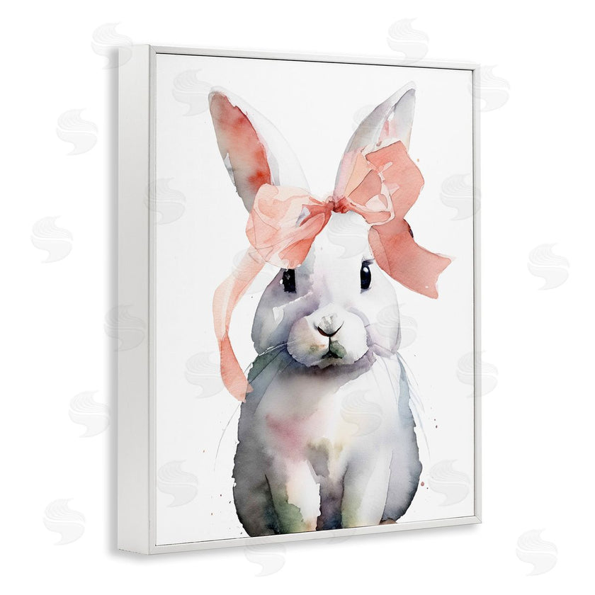 Lil' Rue | Bunny with Soft Pink Ribbon