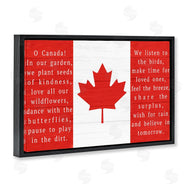 Lil' Rue | Red Canadian Anthem Flag