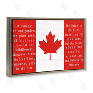 Lil' Rue | Red Canadian Anthem Flag