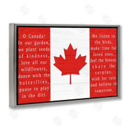 Lil' Rue | Red Canadian Anthem Flag