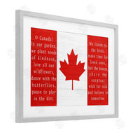 Lil' Rue | Red Canadian Anthem Flag