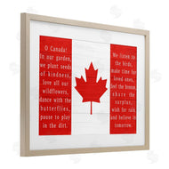 Lil' Rue | Red Canadian Anthem Flag
