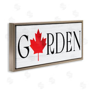 Lil' Rue | Garden with Red Maple Leaf