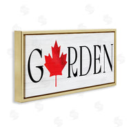 Lil' Rue | Garden with Red Maple Leaf