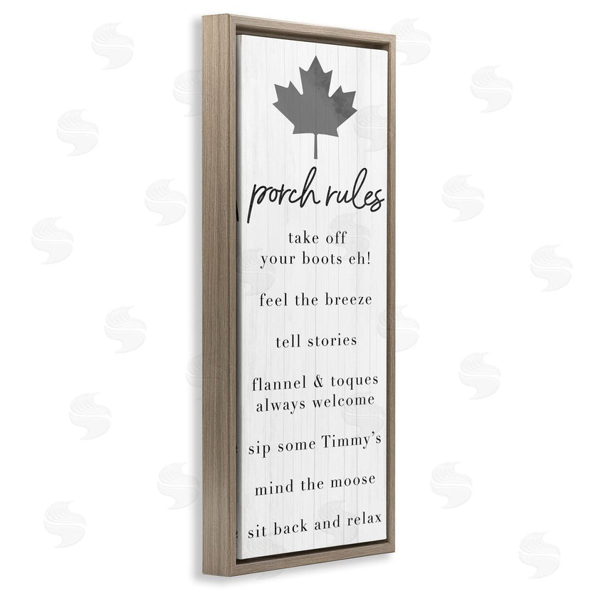 Lil' Rue | Canadian Porch Rules