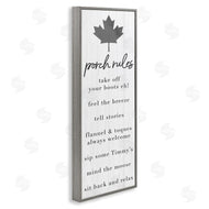 Lil' Rue | Canadian Porch Rules