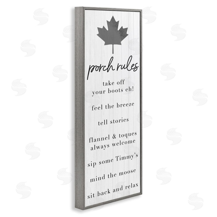 Lil' Rue | Canadian Porch Rules