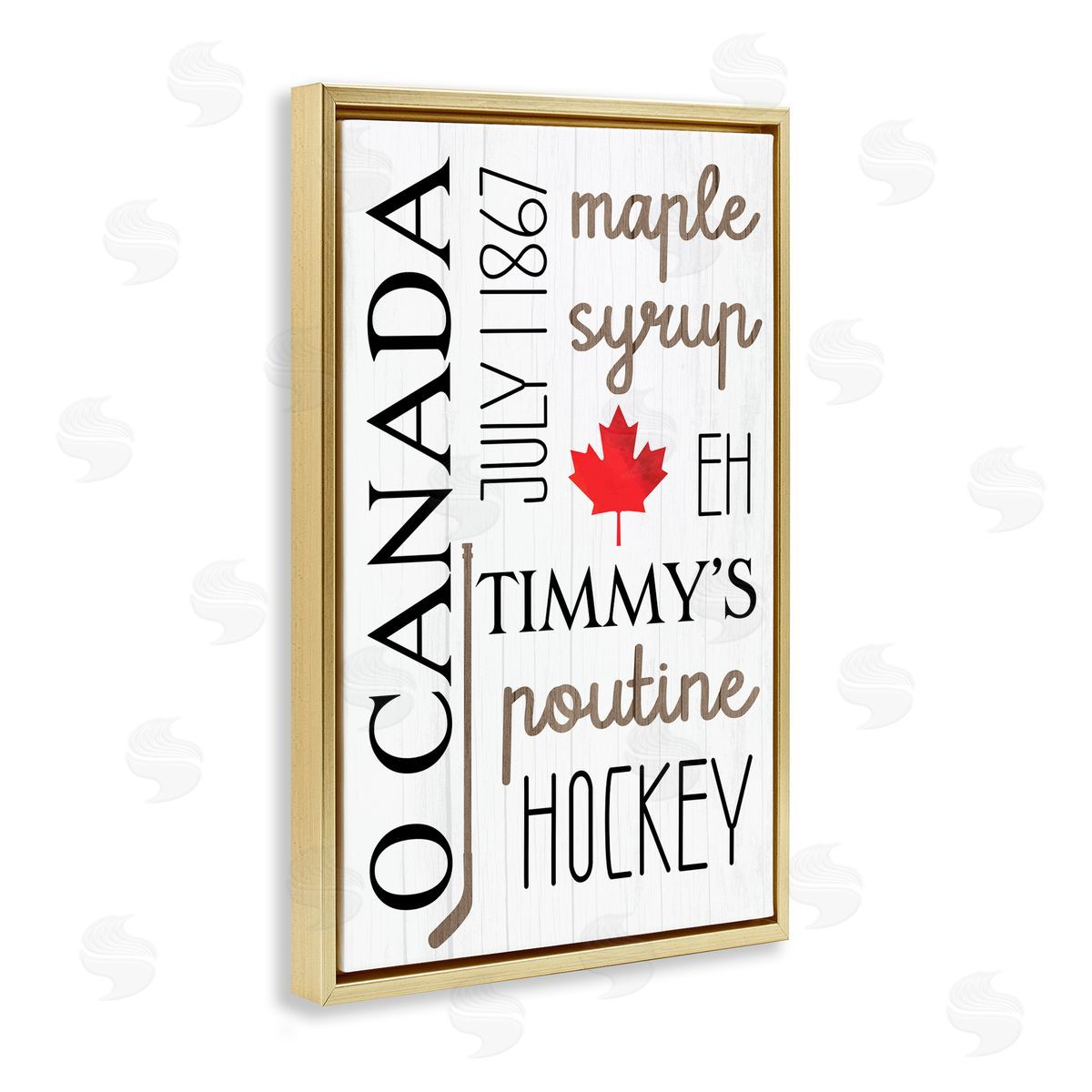 Lil' Rue Canada Hobbies & History Canvas Wall Art Print