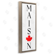 Lil' Rue | Vertical Maison with Maple Leaf