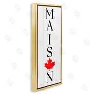 Lil' Rue | Vertical Maison with Maple Leaf