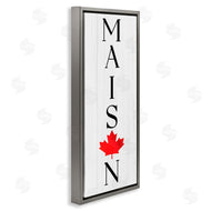 Lil' Rue | Vertical Maison with Maple Leaf