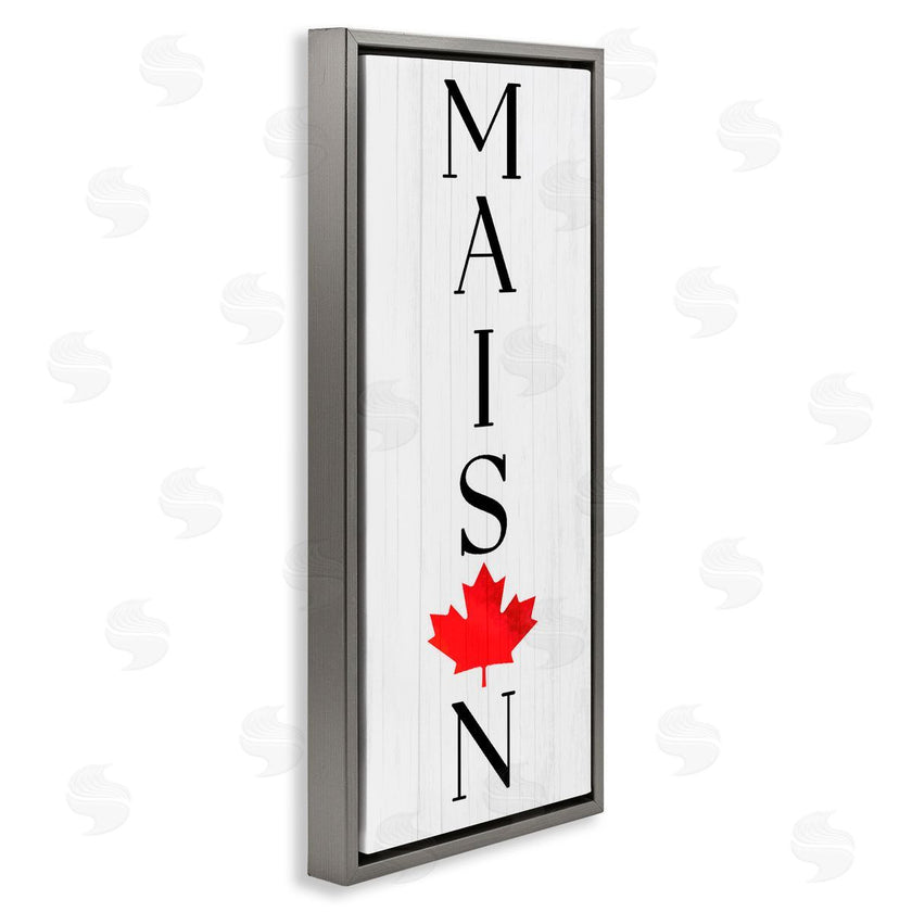 Lil' Rue | Vertical Maison with Maple Leaf