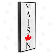 Lil' Rue | Vertical Maison with Maple Leaf