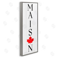 Lil' Rue | Vertical Maison with Maple Leaf