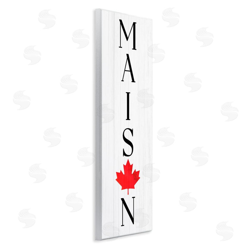 Lil' Rue | Vertical Maison with Maple Leaf