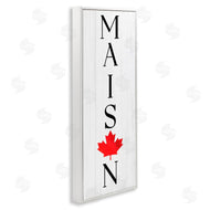 Lil' Rue | Vertical Maison with Maple Leaf