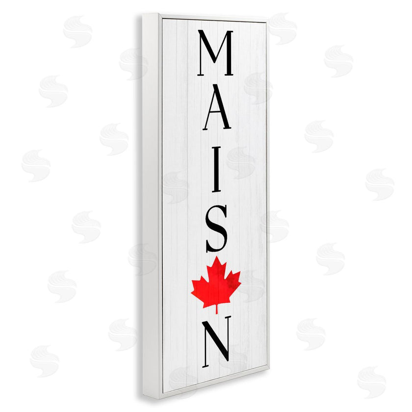 Lil' Rue | Vertical Maison with Maple Leaf
