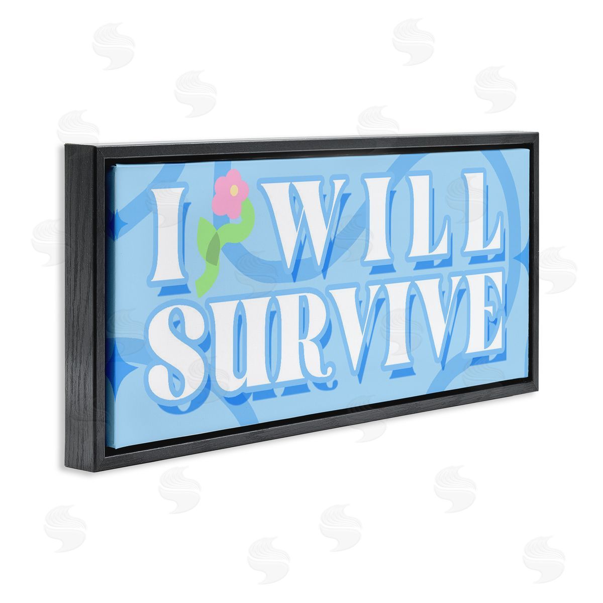 Lil' Rue Groovy I Will Survive Canvas Wall Art Print