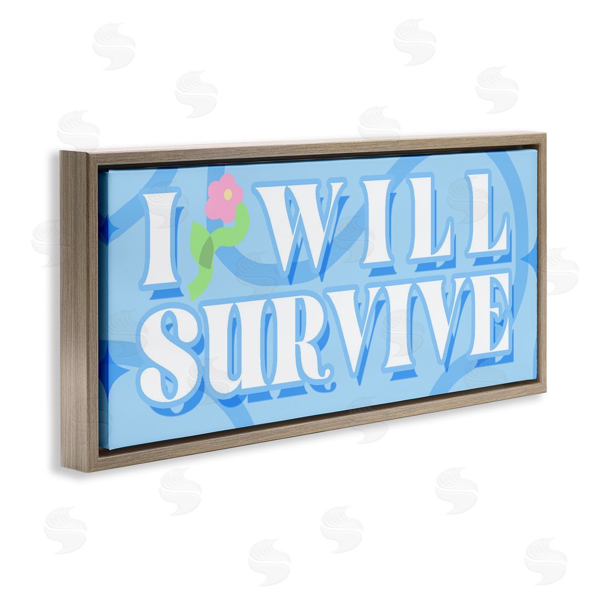 Lil' Rue Groovy I Will Survive Canvas Wall Art Print