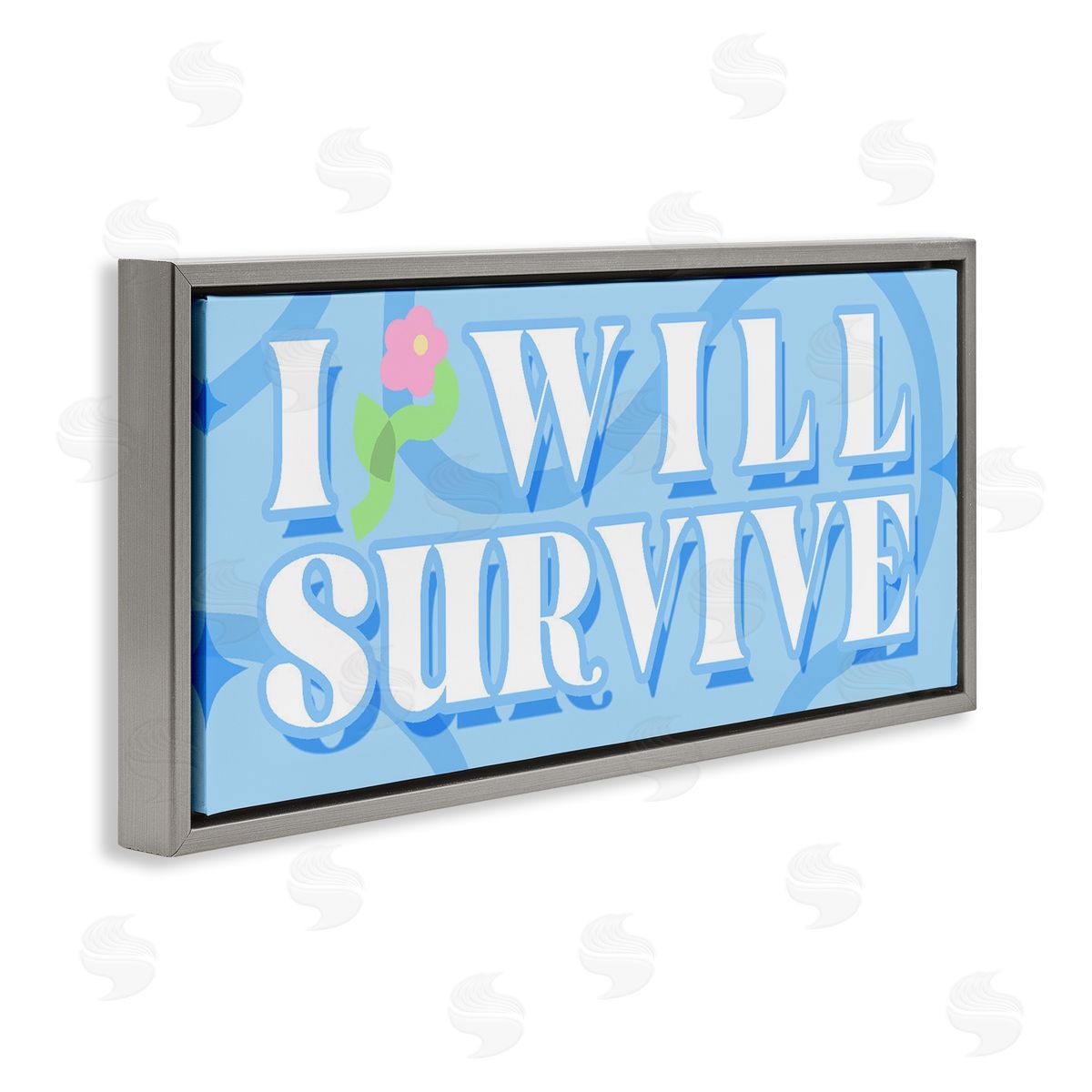 Lil' Rue Groovy I Will Survive Canvas Wall Art Print