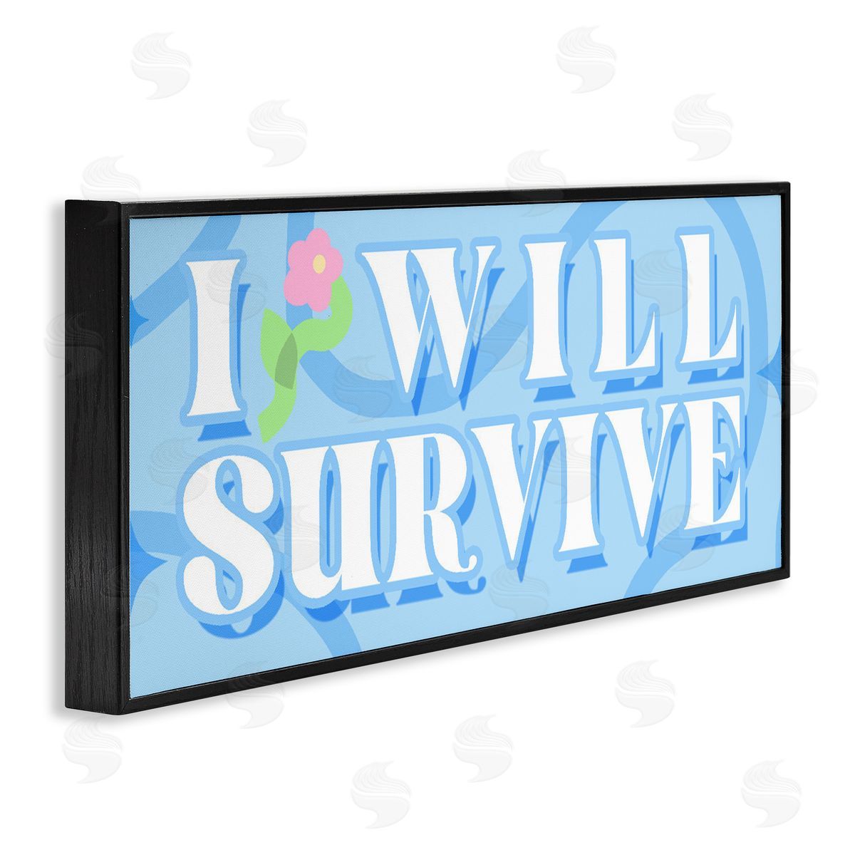 Lil' Rue Groovy I Will Survive Canvas Wall Art Print