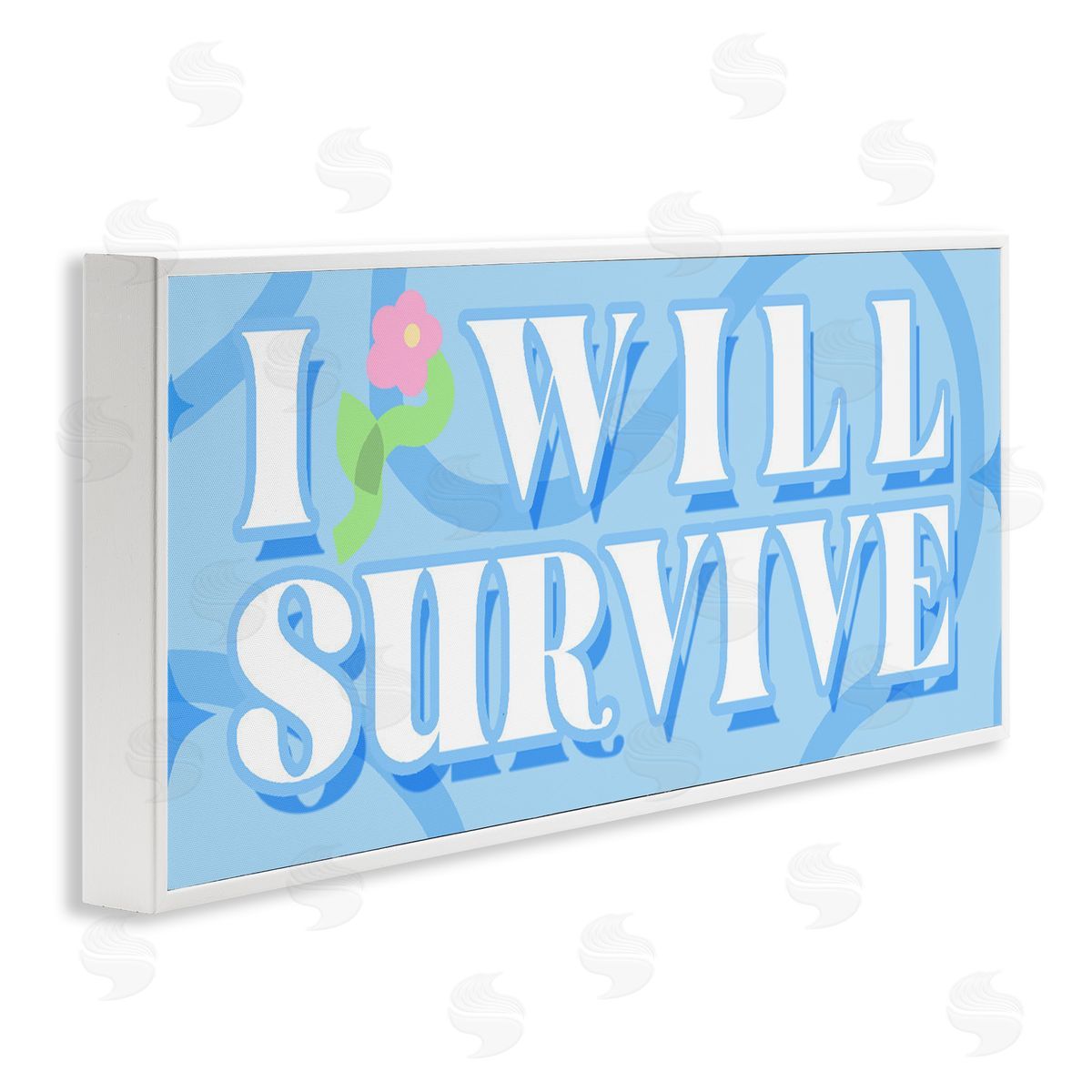 Lil' Rue Groovy I Will Survive Canvas Wall Art Print
