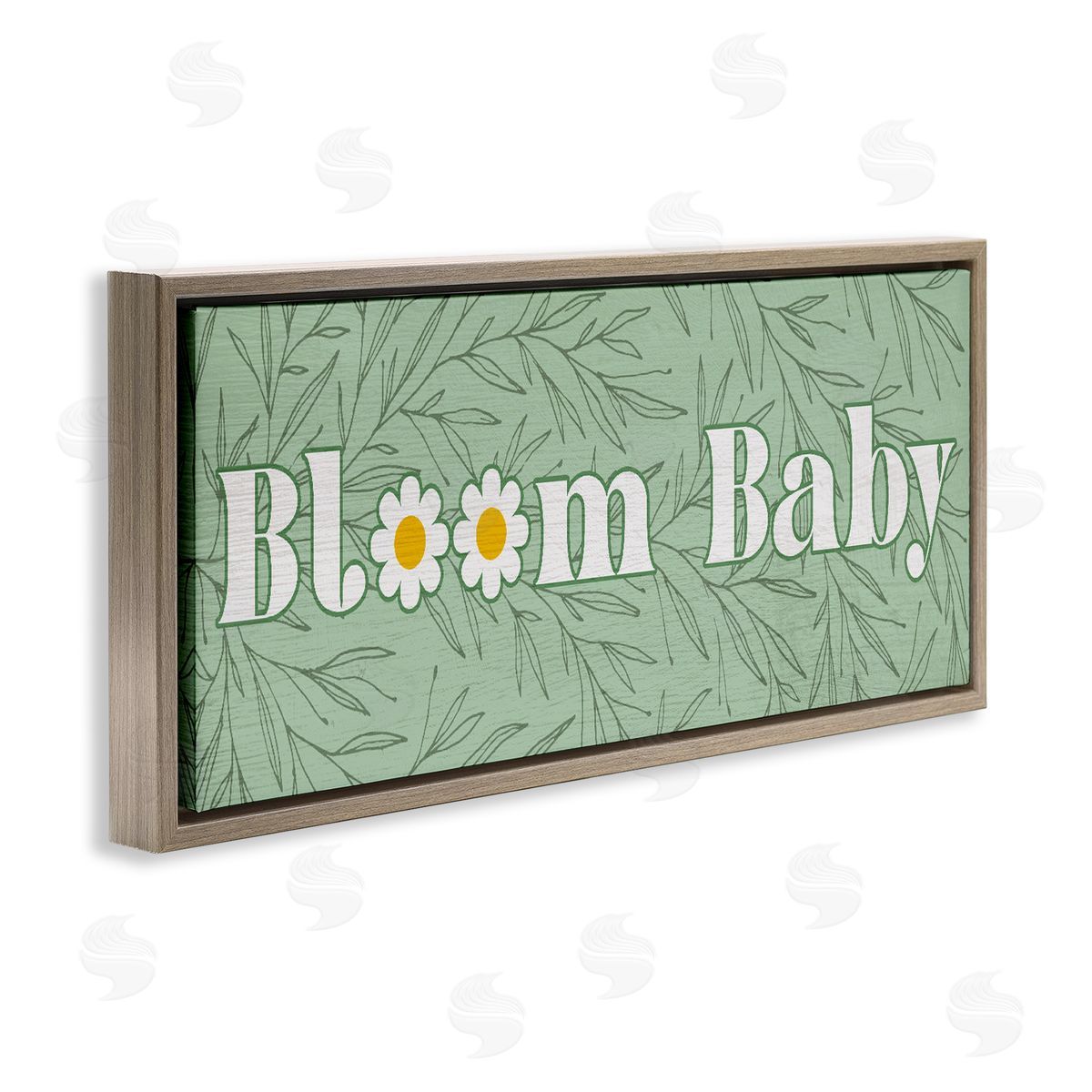 Lil' Rue Groovy Bloom Baby Canvas Wall Art Print