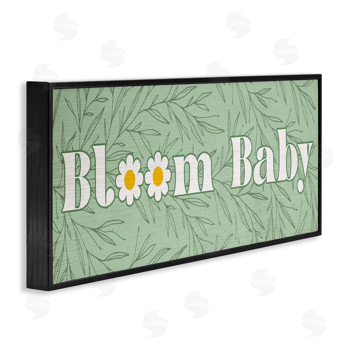 Lil' Rue Groovy Bloom Baby Canvas Wall Art Print
