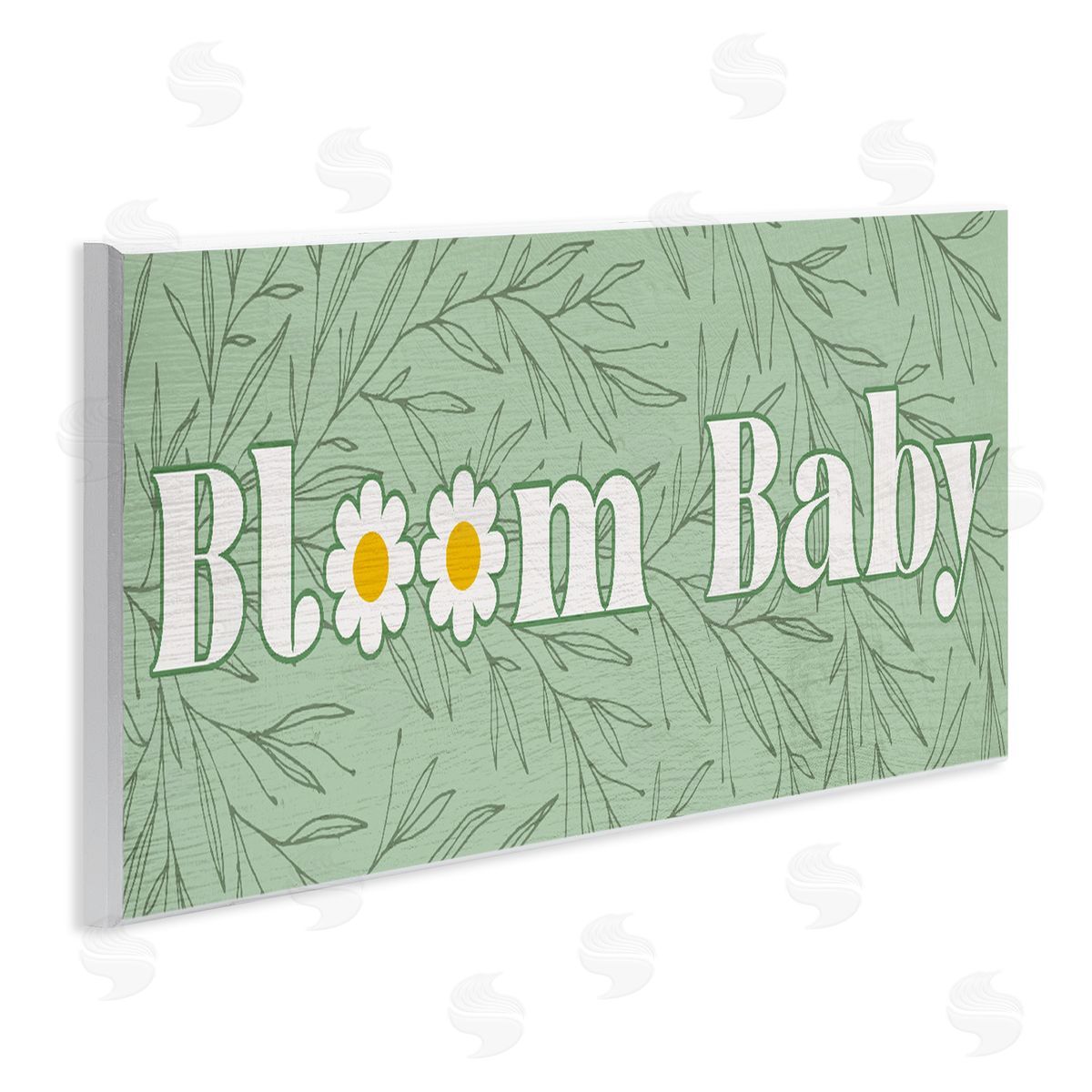Lil' Rue Groovy Bloom Baby Canvas Wall Art Print