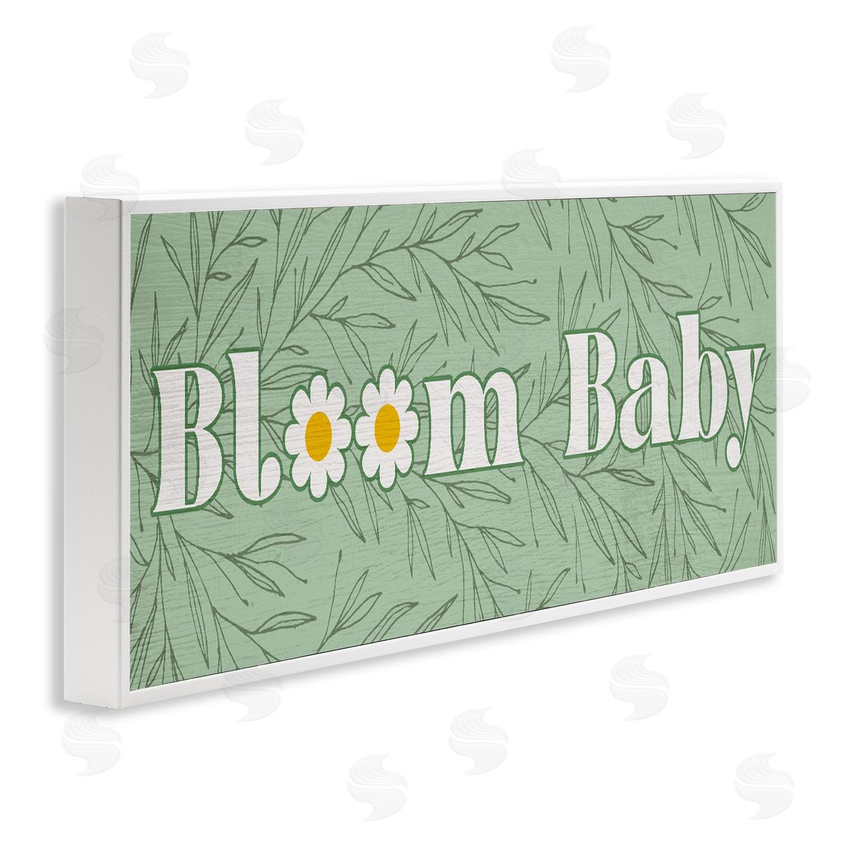 Lil' Rue Groovy Bloom Baby Canvas Wall Art Print
