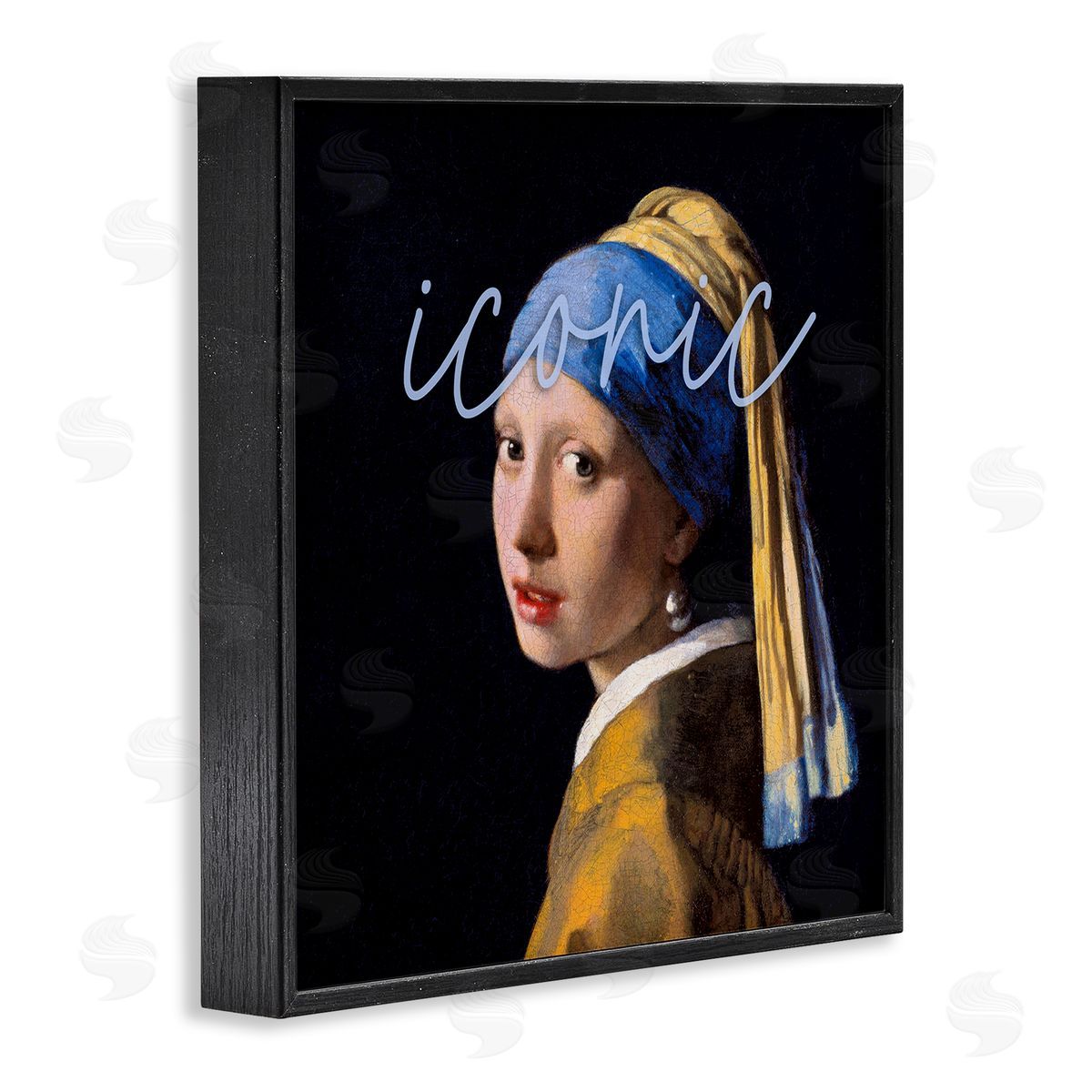 Sophie 6 Iconic Pear Earring Girl Canvas Wall Art Print