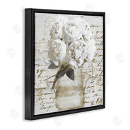 Sophie 6 | Peonies with Vintage Script