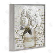 Sophie 6 | Peonies with Vintage Script